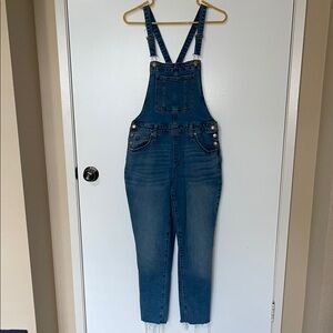 Women's Blue Denim Overalls